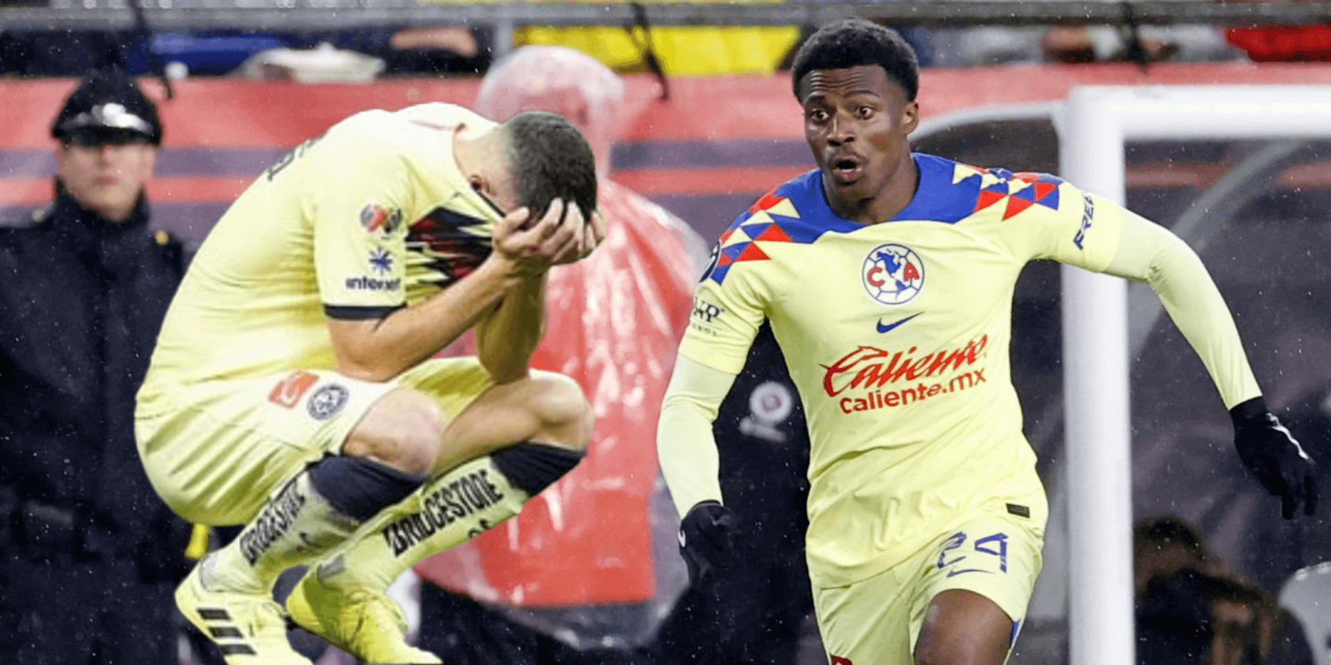 Javairo Dilrosun durante el cotejo de América ante Pachuca / Foto: Getty Images