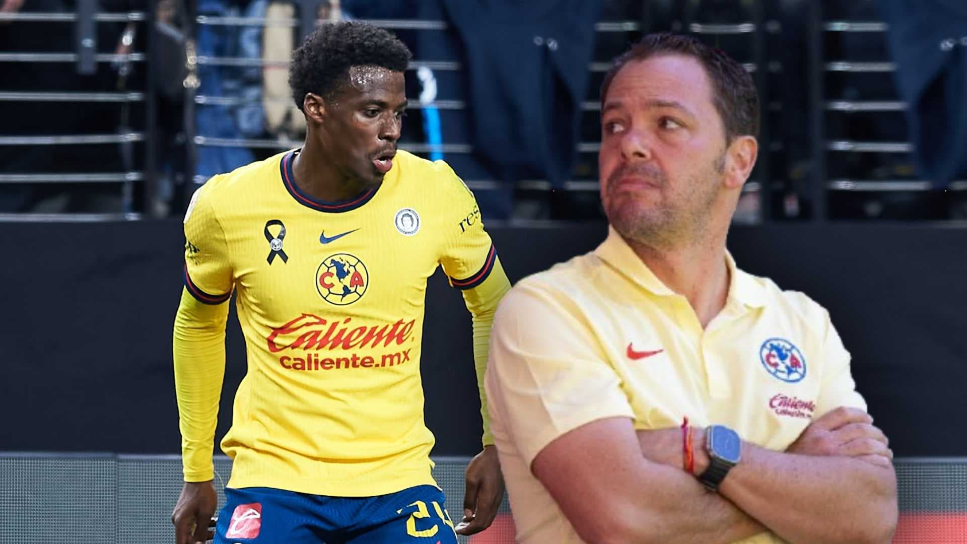 Javairo Dilrosun y Santiago Baños
