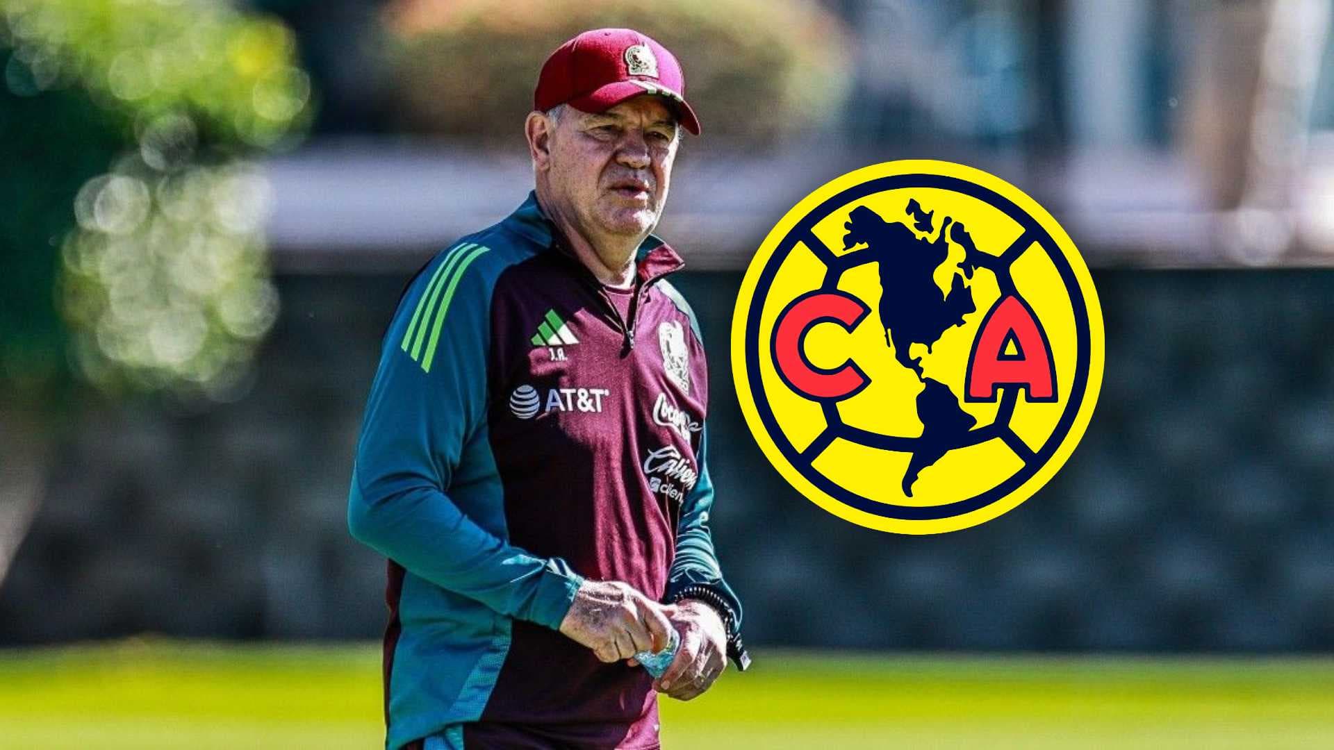 Javier Aguirre durante un entrenamiento de la selección mexicana (Foto: MEXSPORT)