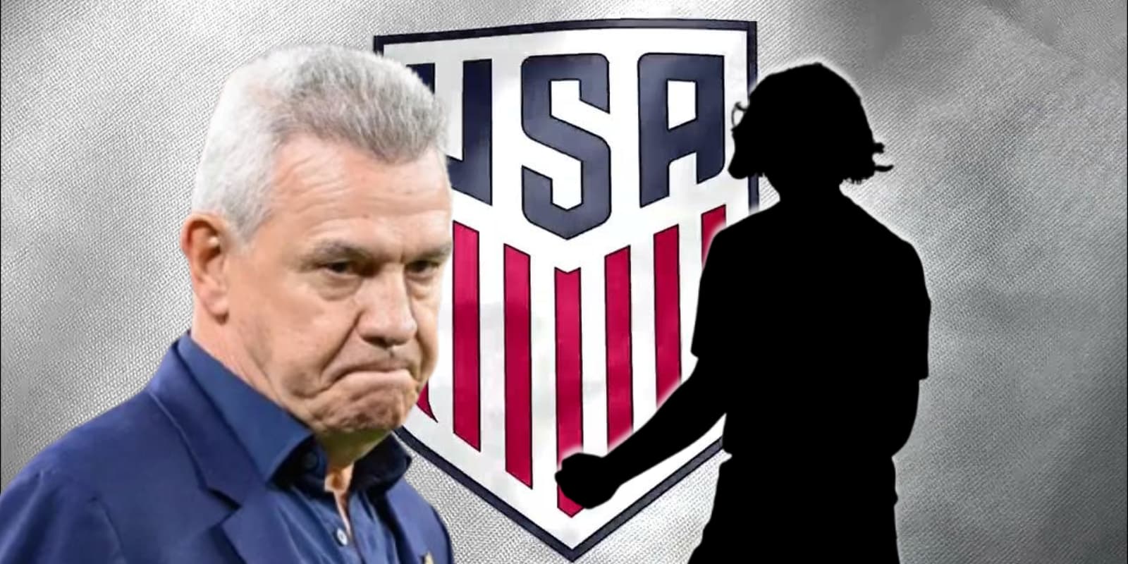 Javier Aguirre junto a futbolista incógnito / FOTO EXCÉLSIOR