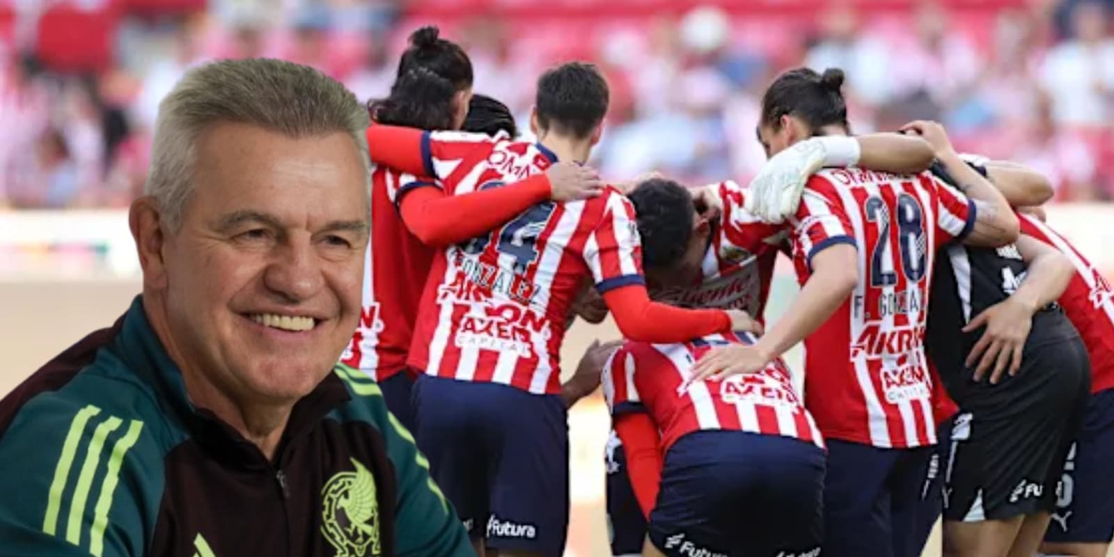 Javier Aguirre junto a futbolistas de Chivas / FOTO LOS ÁNGELES TIMES