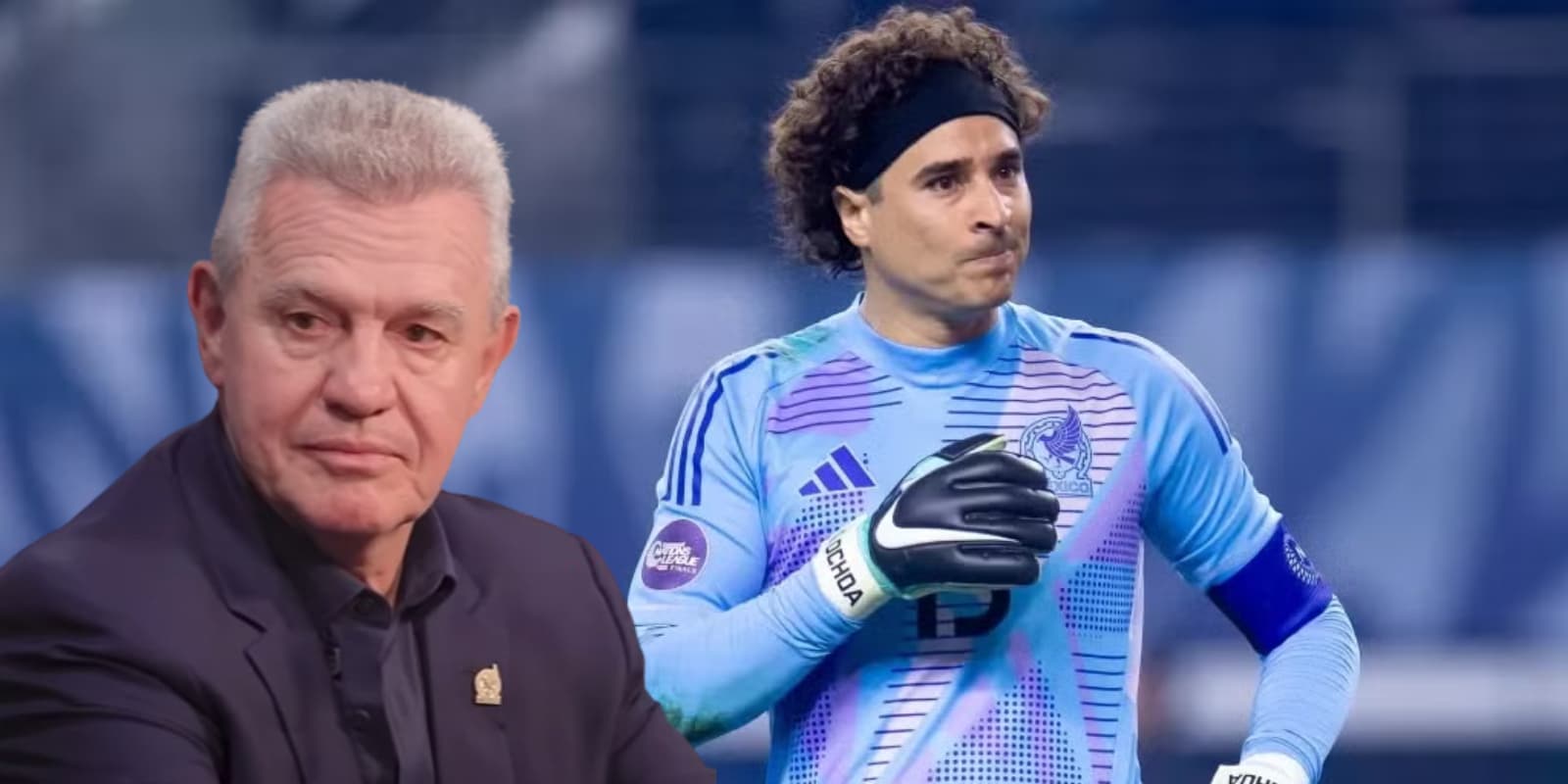Javier Aguirre junto a Guillermo Ochoa / FOTO WIKIPEDIA