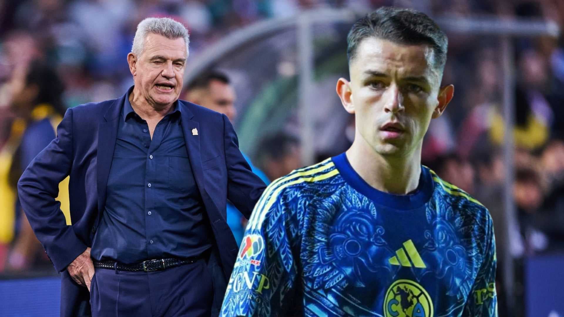 Javier Aguirre y Álvaro Fidalgo