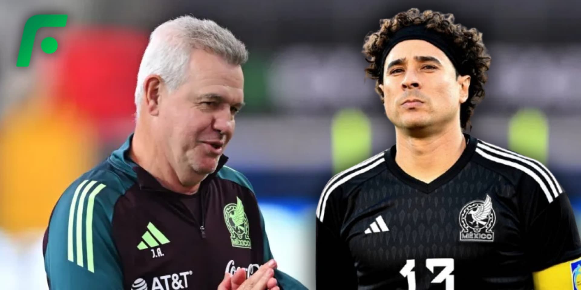 Javier Aguirre y Guillermo Ochoa (Fuente: Marca)