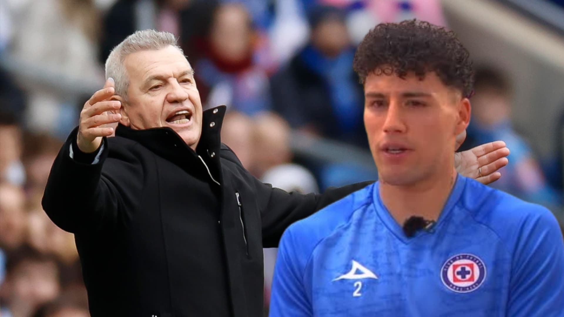 Javier Aguirre y Jorge Sánchez (Foto: MEXSPORT y ESPN)