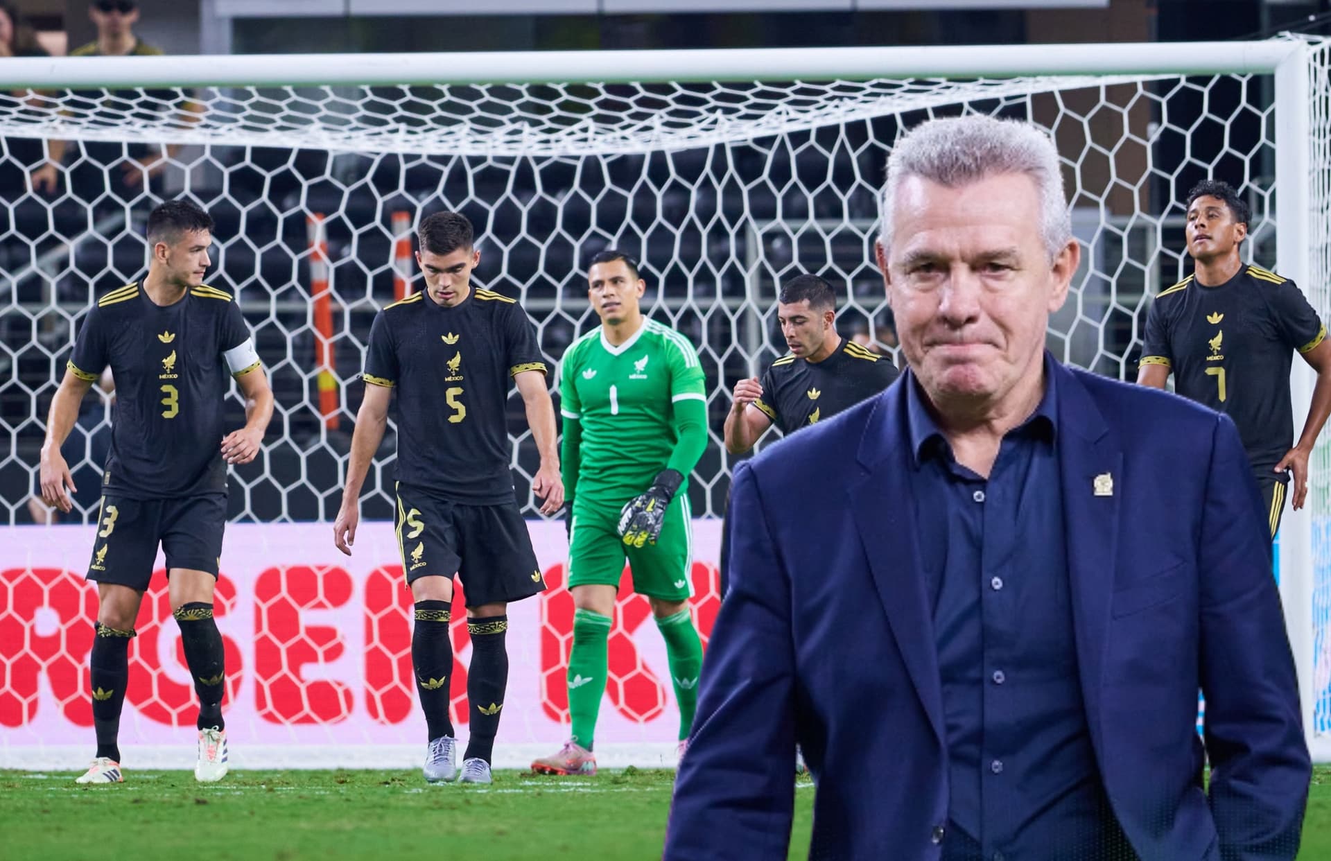 Javier Aguirre y jugadores de Selección Mexicana/ Foto 'X'.