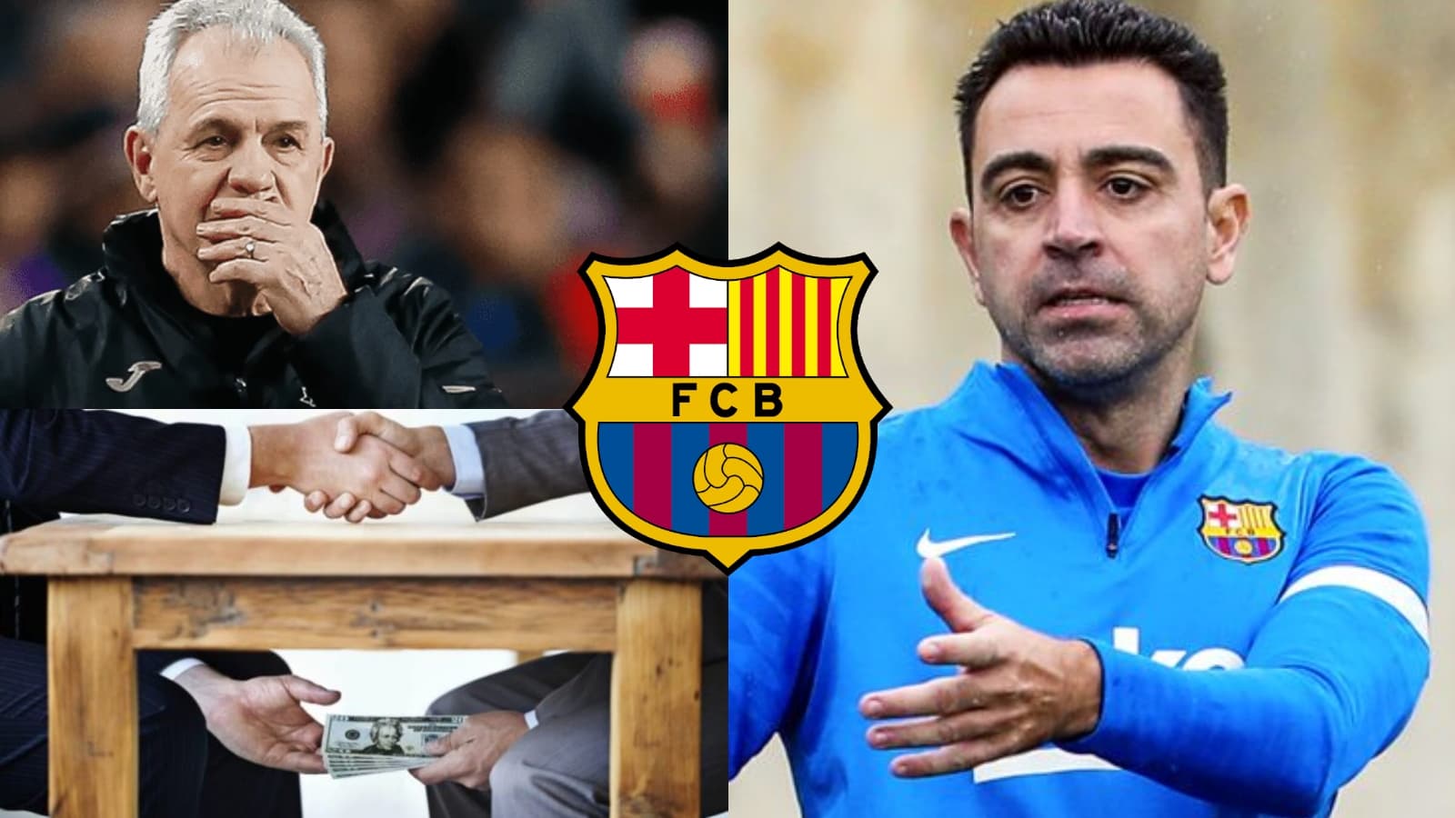 Javier Aguirre y Xavi Hernández se vieron las caras en el Duelo entre mallorca y el Barcelona