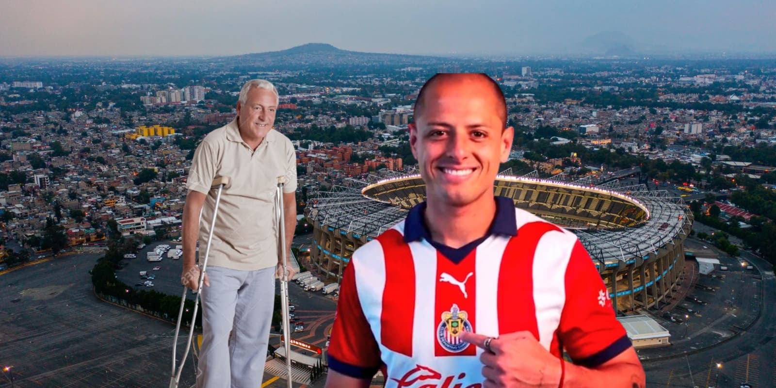 Javier en el Azteca