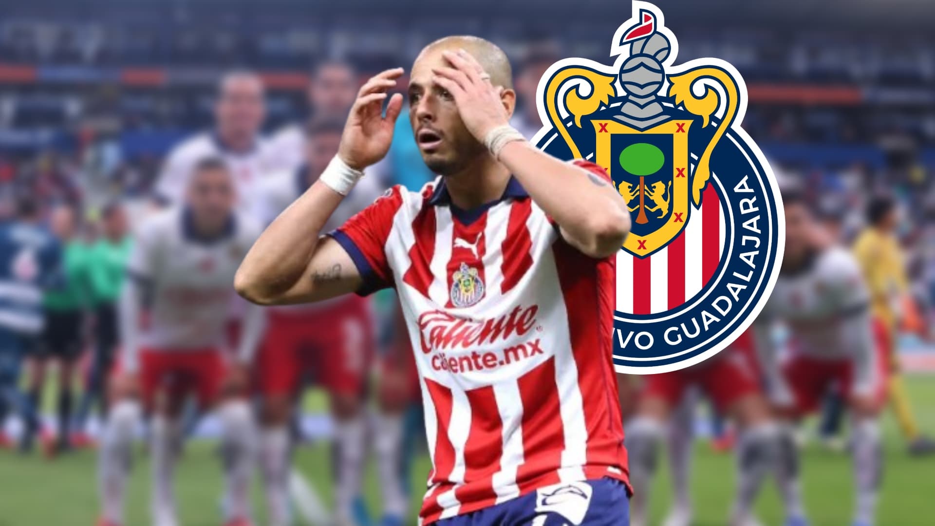 Javier Hernández con Chivas / Foto: @Chivas