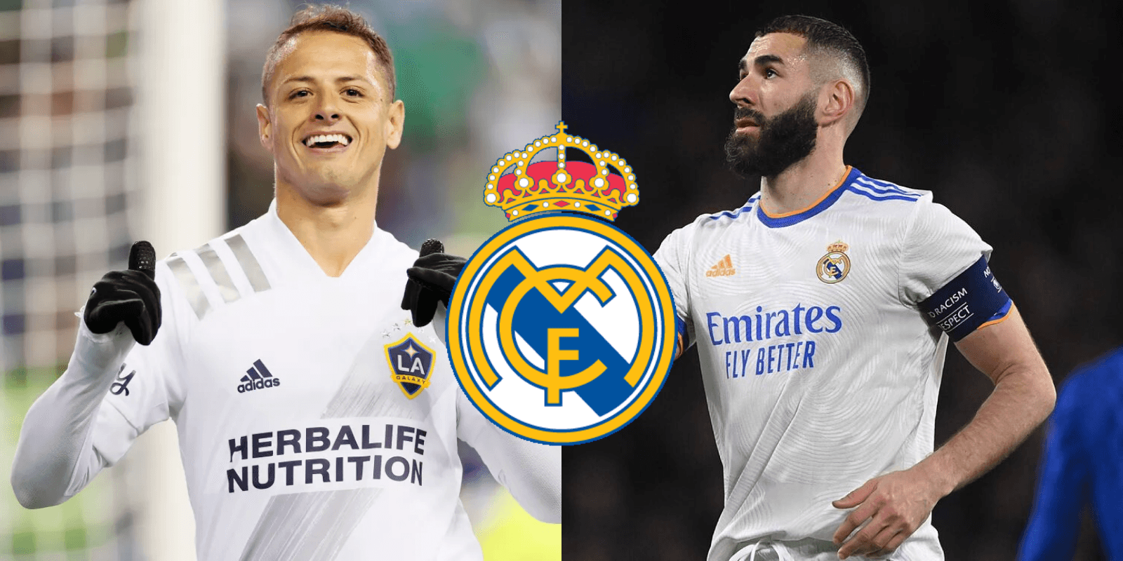 Javier Hernández, cuando compartió camerino con Benzema, luchó por la titularidad con el francés