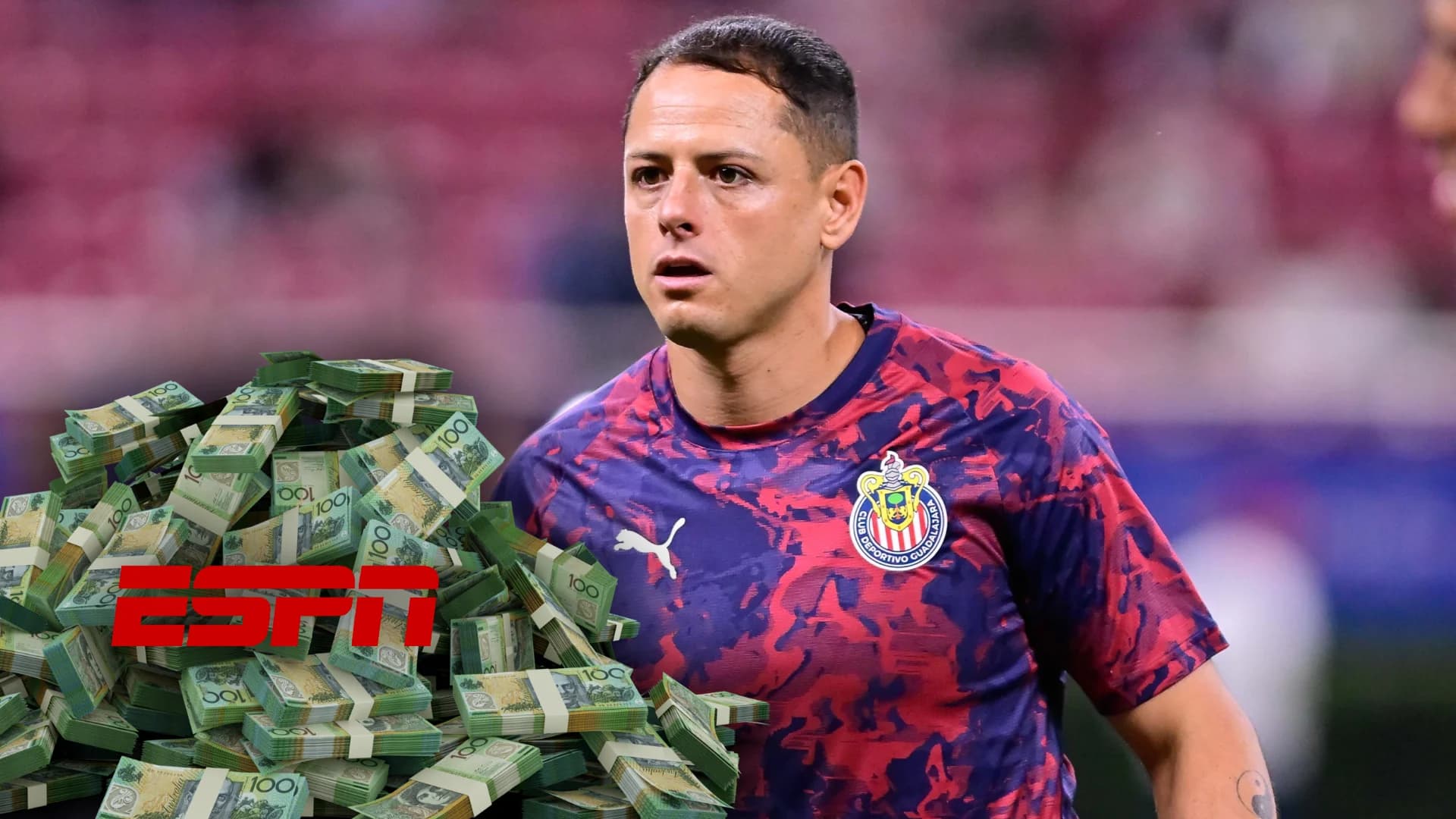 Javier Hernández durante su segunda etapa en Chivas