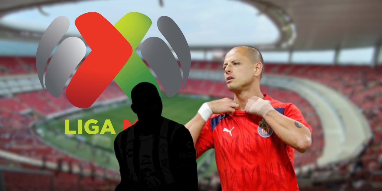 Javier Hernández durante un partido de Liga MX con el equipo de Chivas