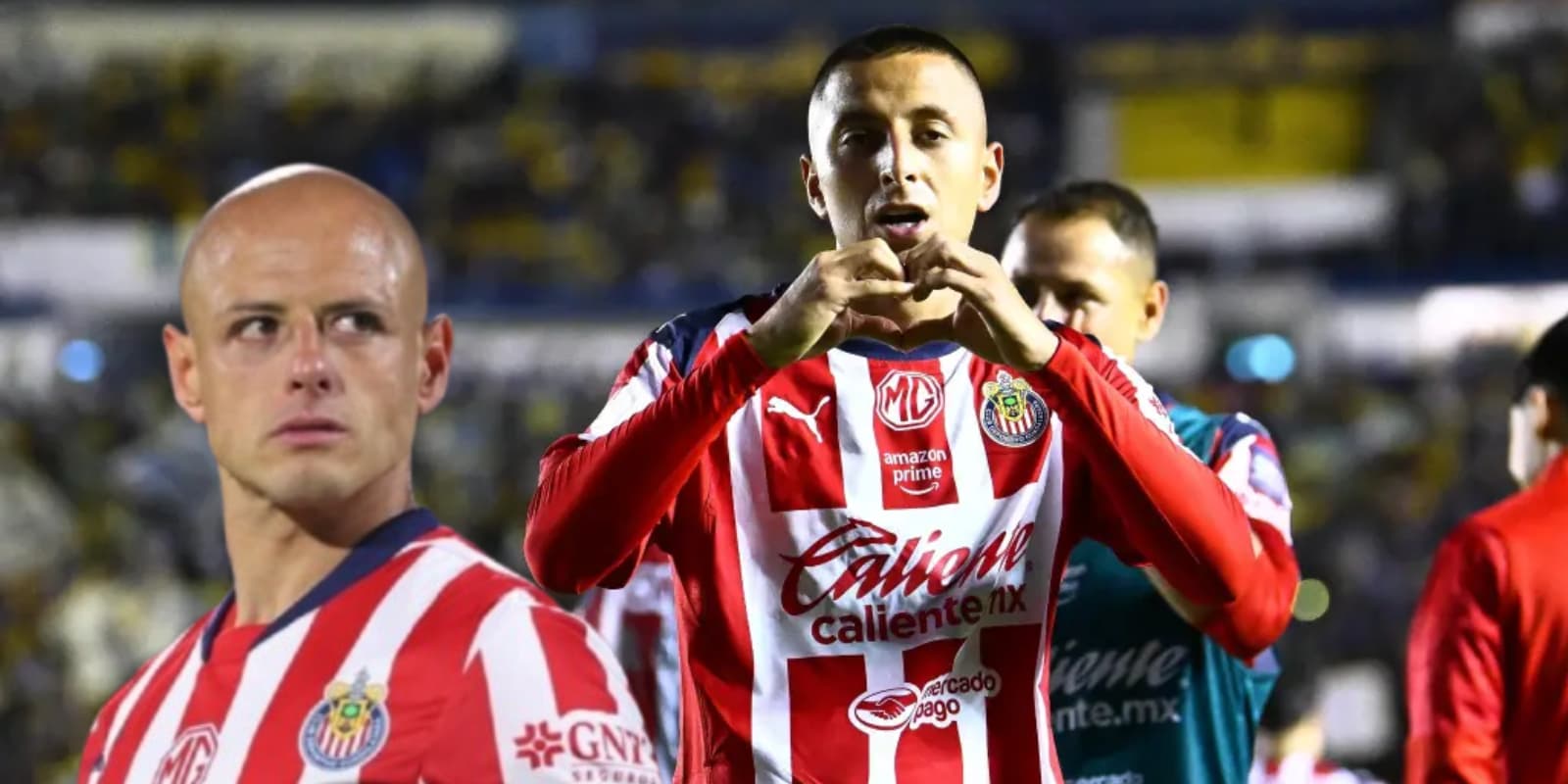 Javier Hernández en el América vs Chivas / FOTO DALLAS MORNING NEWS