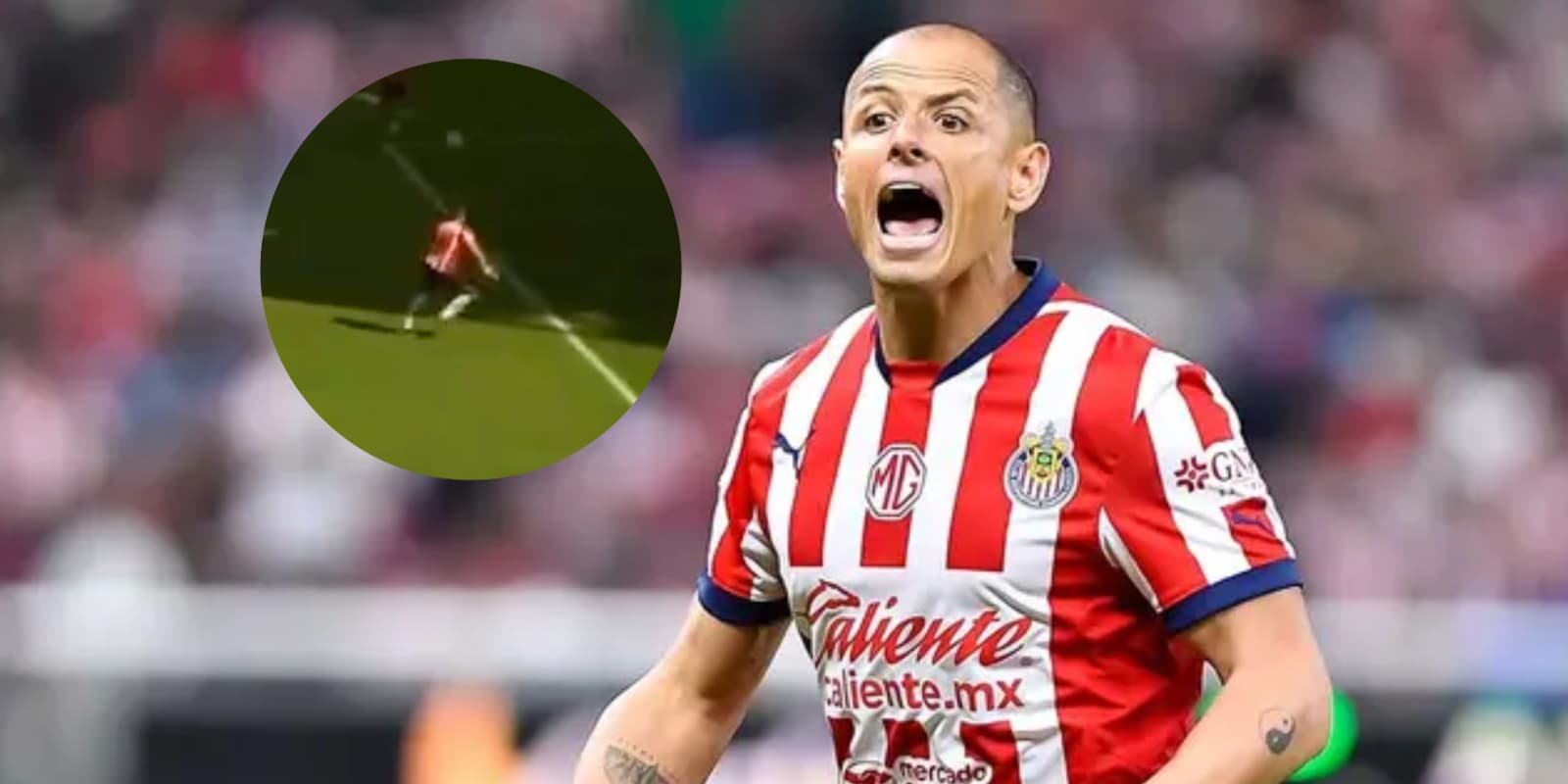 Javier Hernández estaba sólo frente al arco del León y se perdió de un posible gol, mira la reacción del delantero de Chivas