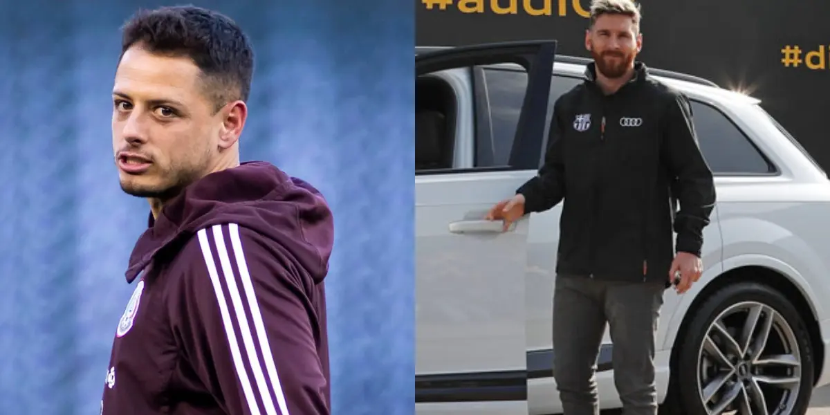 Javier Hernández se compró el auto de Lionel Messi pero solo uno de ellos pagó por el mismo y gastó miles de dólares