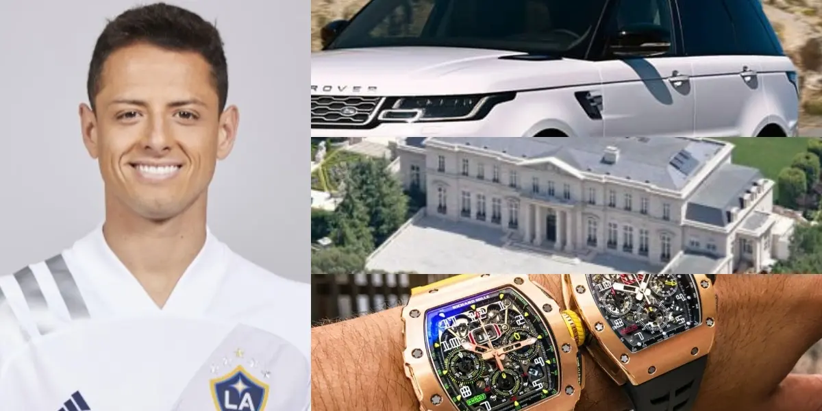 Javier Hernández se da una vida de lujos en la Major League Soccer, con carros, casas y hasta relojes que cuestan millones de dólares