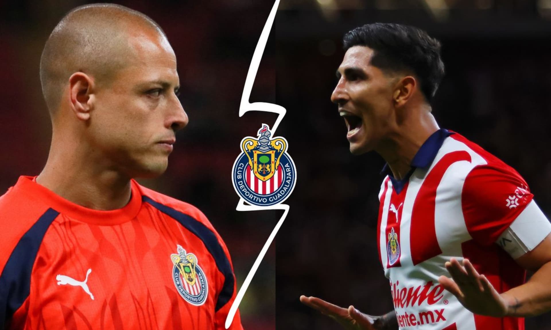 Javier Hernández versus Víctor Guzmán (Fuente: Rebaño Pasión)