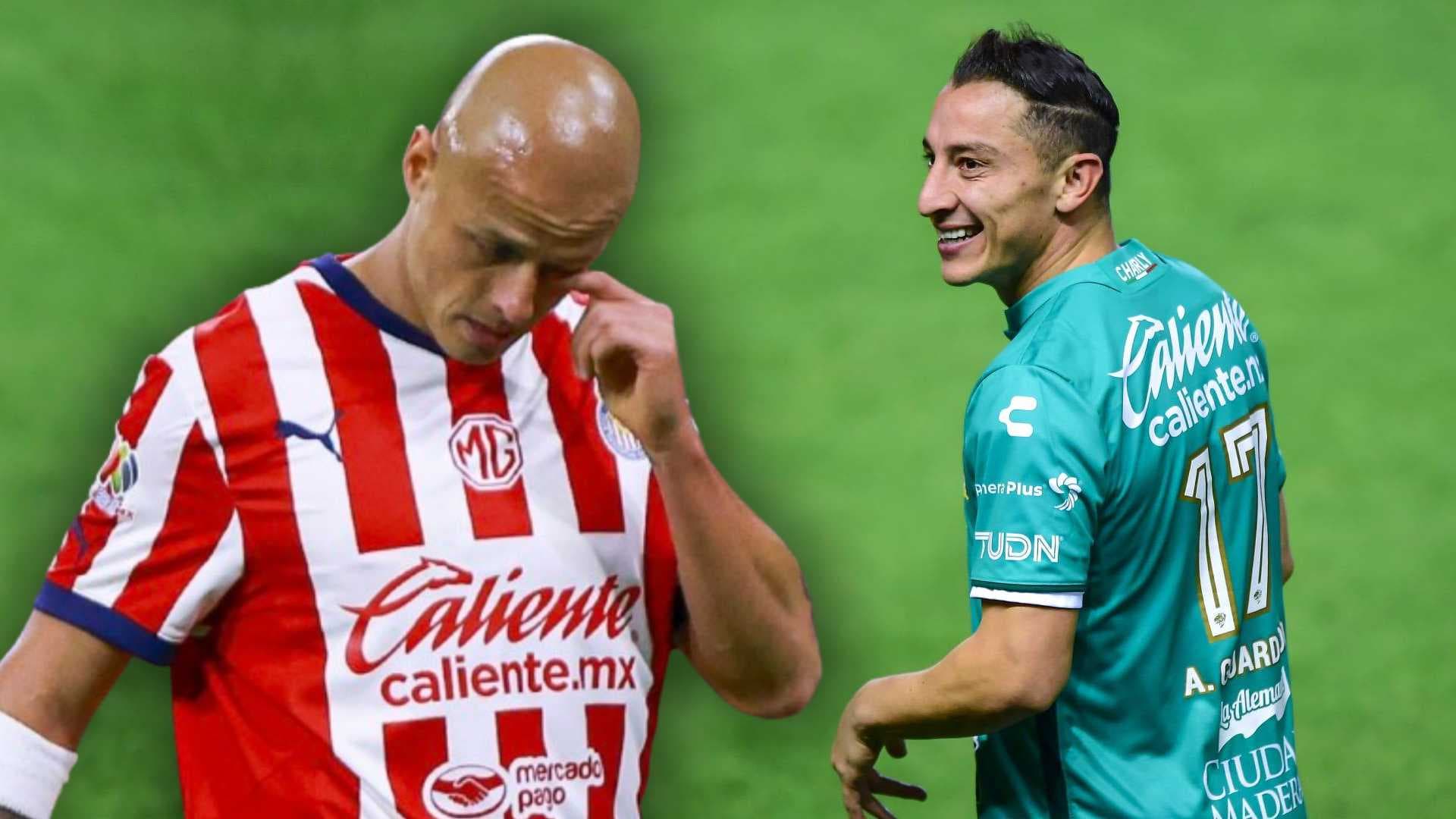 Javier Hernández y Andrés Guardado