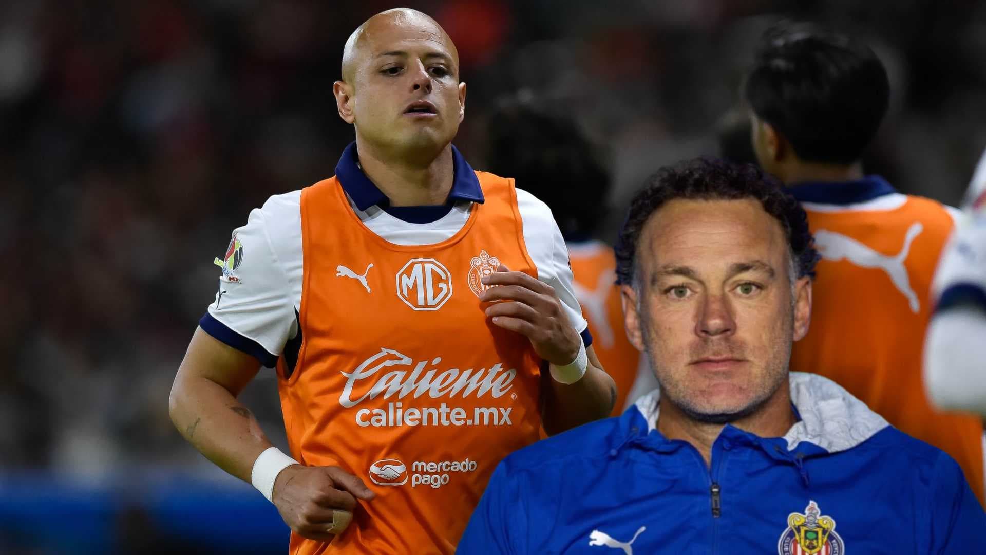 Javier Hernández y Gabriel Milito