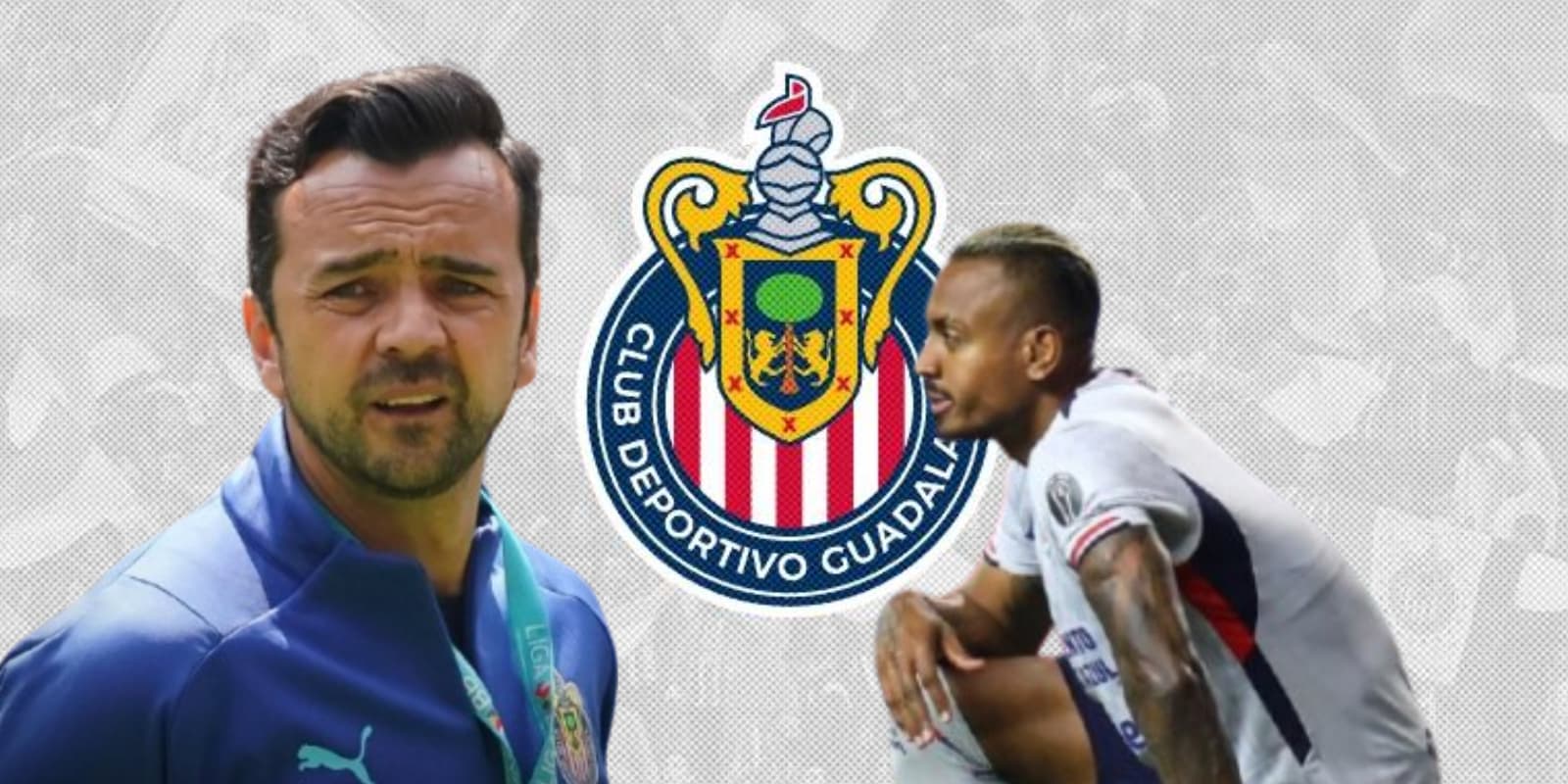 Javier Mier junto a futbolista de Cruz Azul / FOTO BOLAVIP