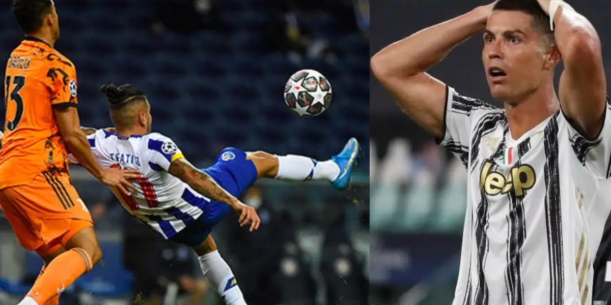 Jesús Manuel Corona se mandó una pinturita ante la Juventus que casi termina en gol.