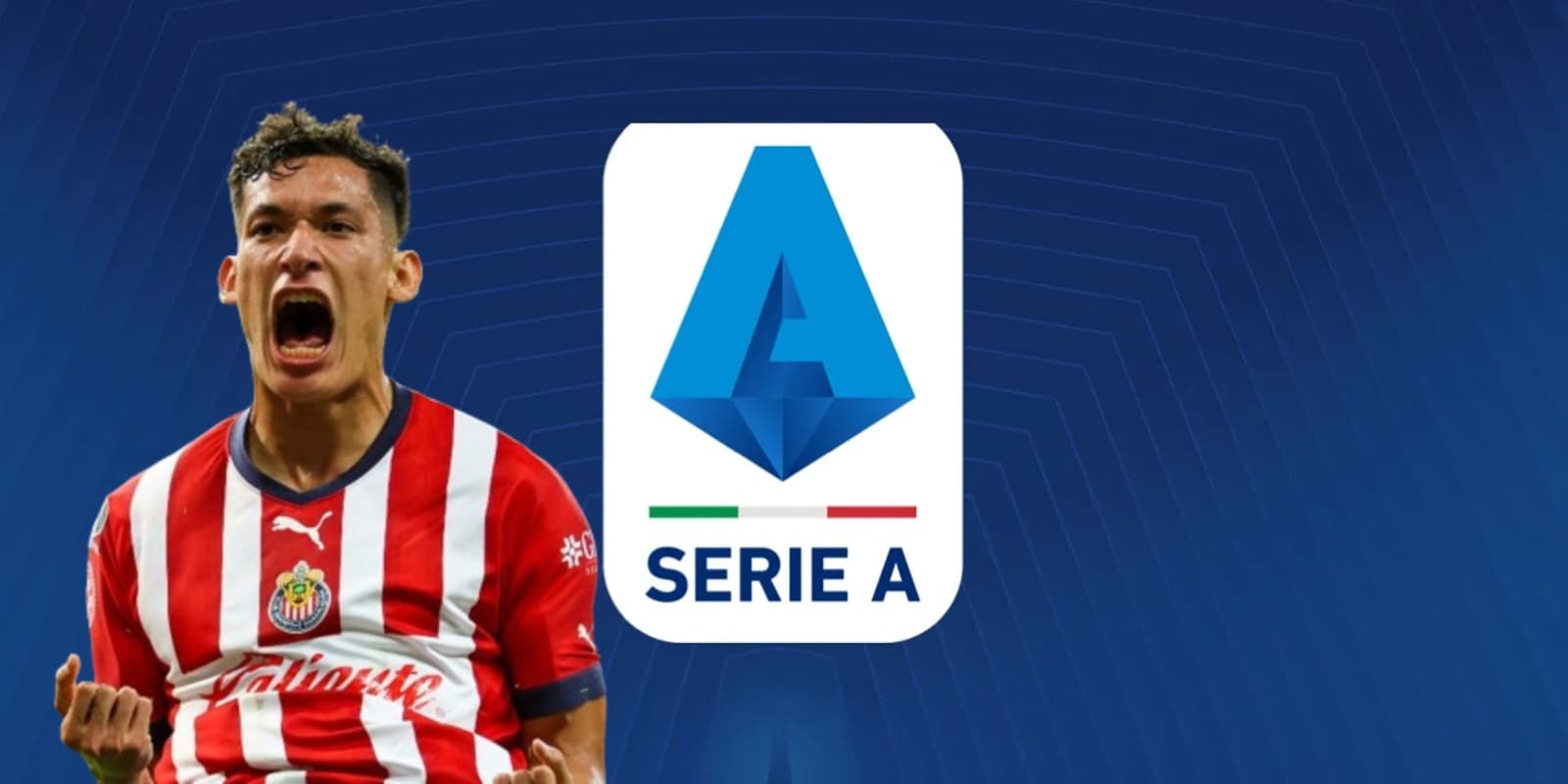 Jesús Orozco Chiquete junto al logo de la Serie A / FOTO Fútbol Total