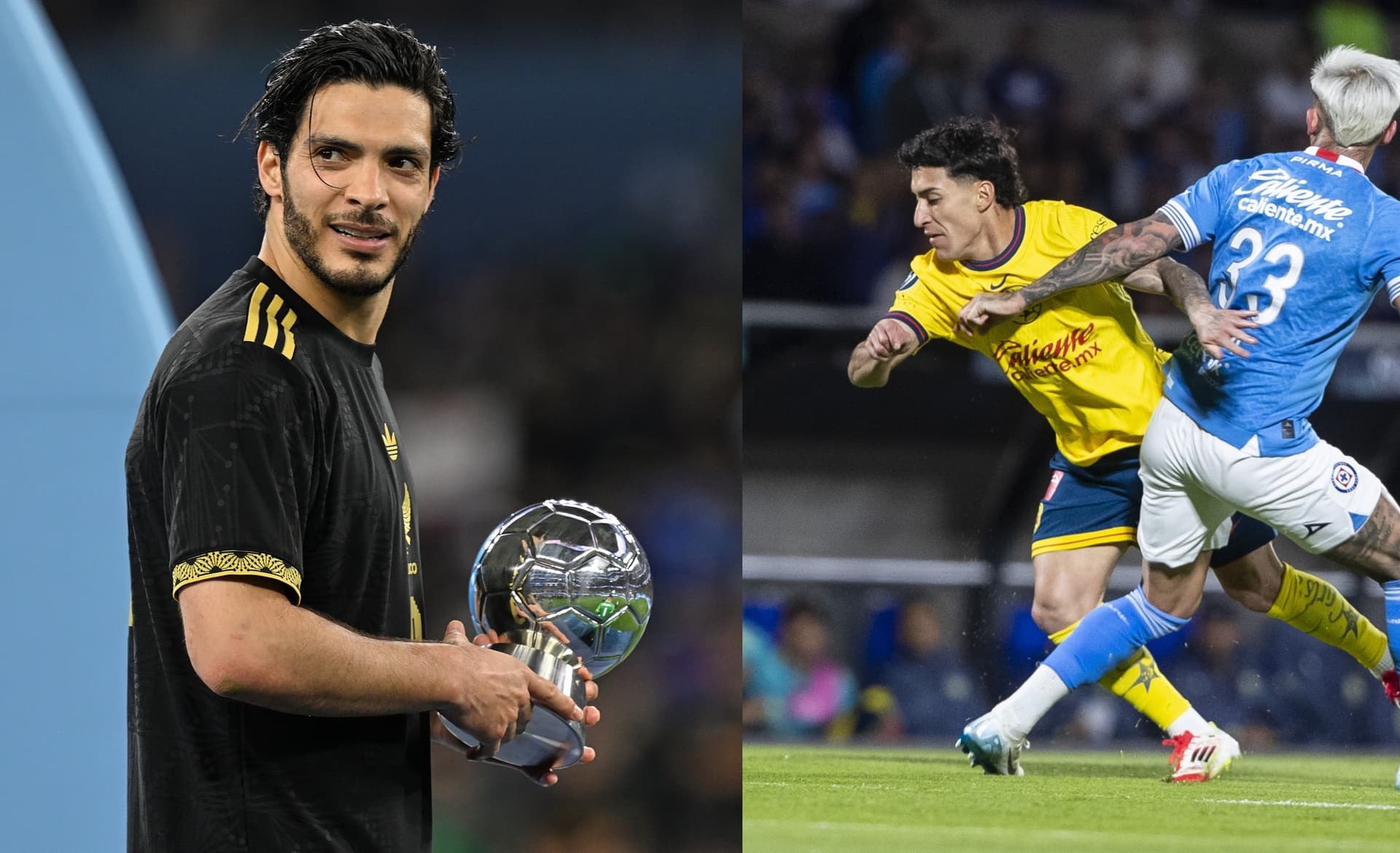 Jiménez recibe premio en Concacaf (Fuente: Mexsports)
