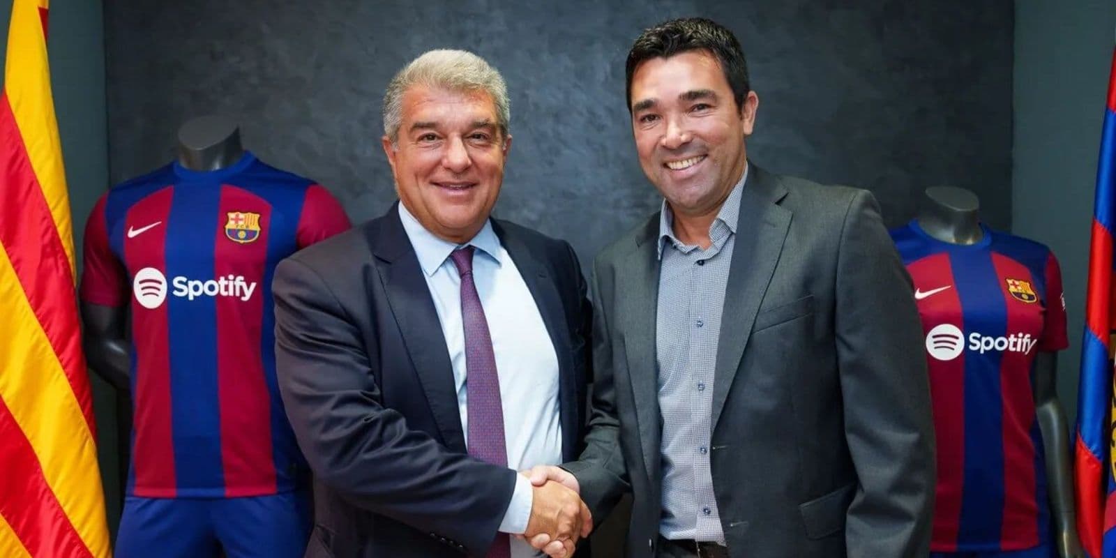 Joan Laporta nombra a Deco como nuevo director deportivo blaugrana.