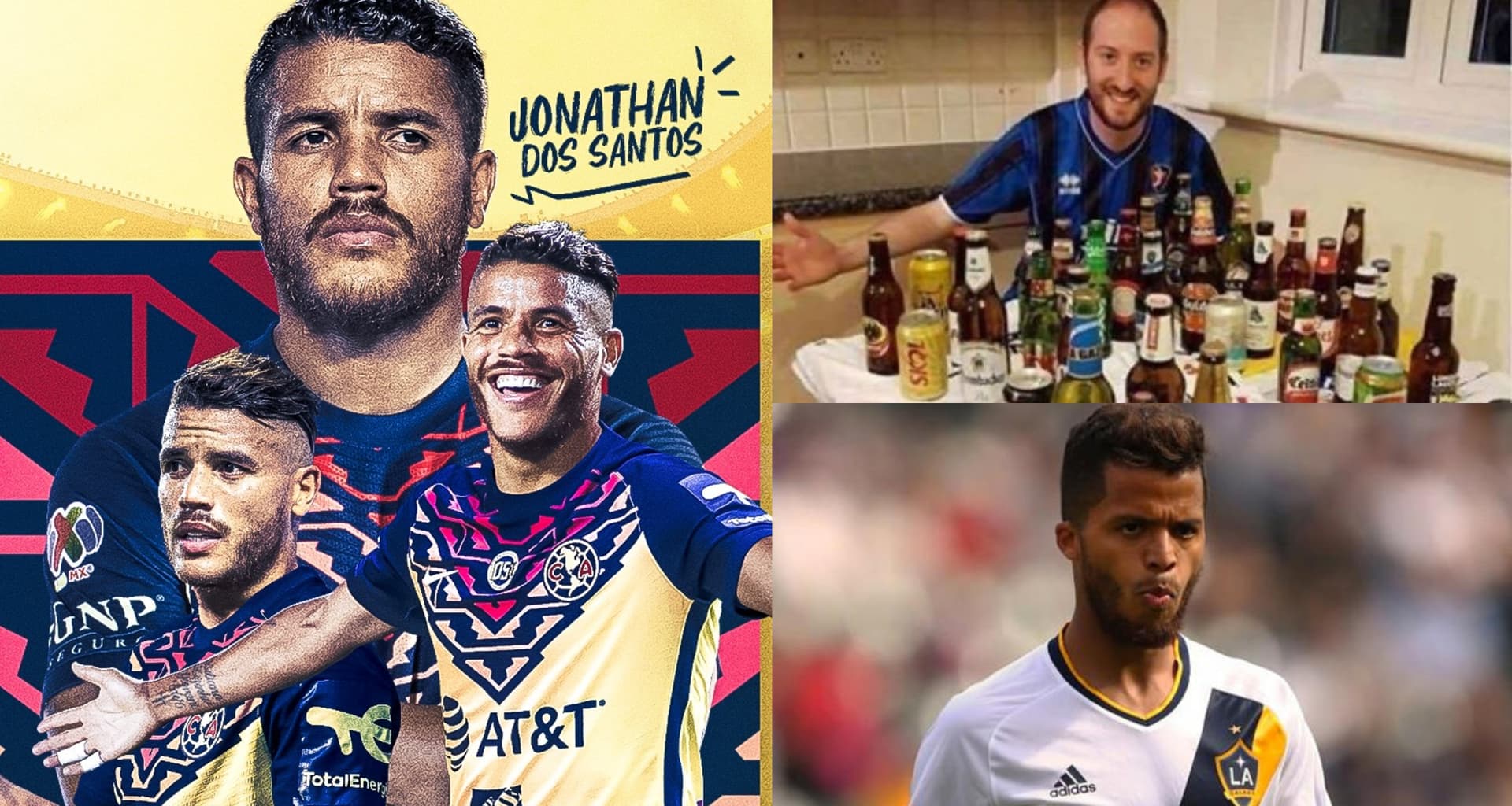 Jonathan dos Santos firmó por América, pero ahora su hermano también tendría la oportunidad de volver al fútbol, pero con un equipo que le pagaría con cervezas al ex 10 del Tri.