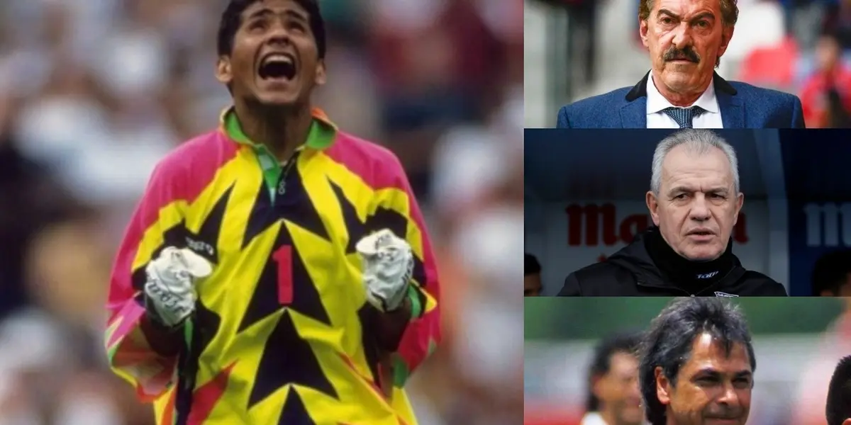 Jorge Campos es una de las figuras de México, el jugador y su reacción ante este error que nos costó un mundial.