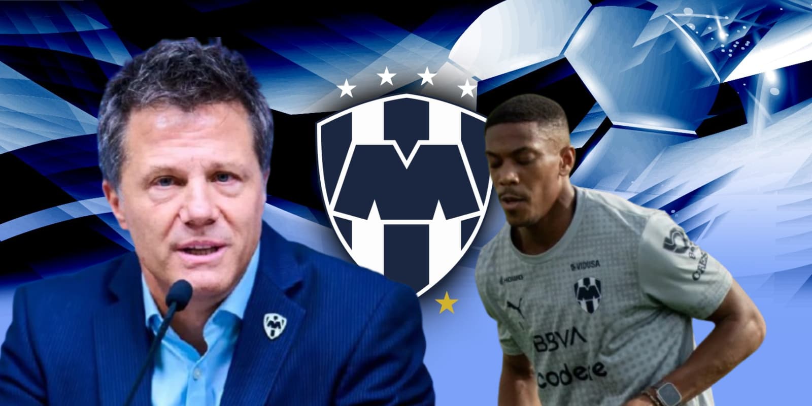 José Antonio Noriega junto a Anthony Martial / FOTO FACEBOOK