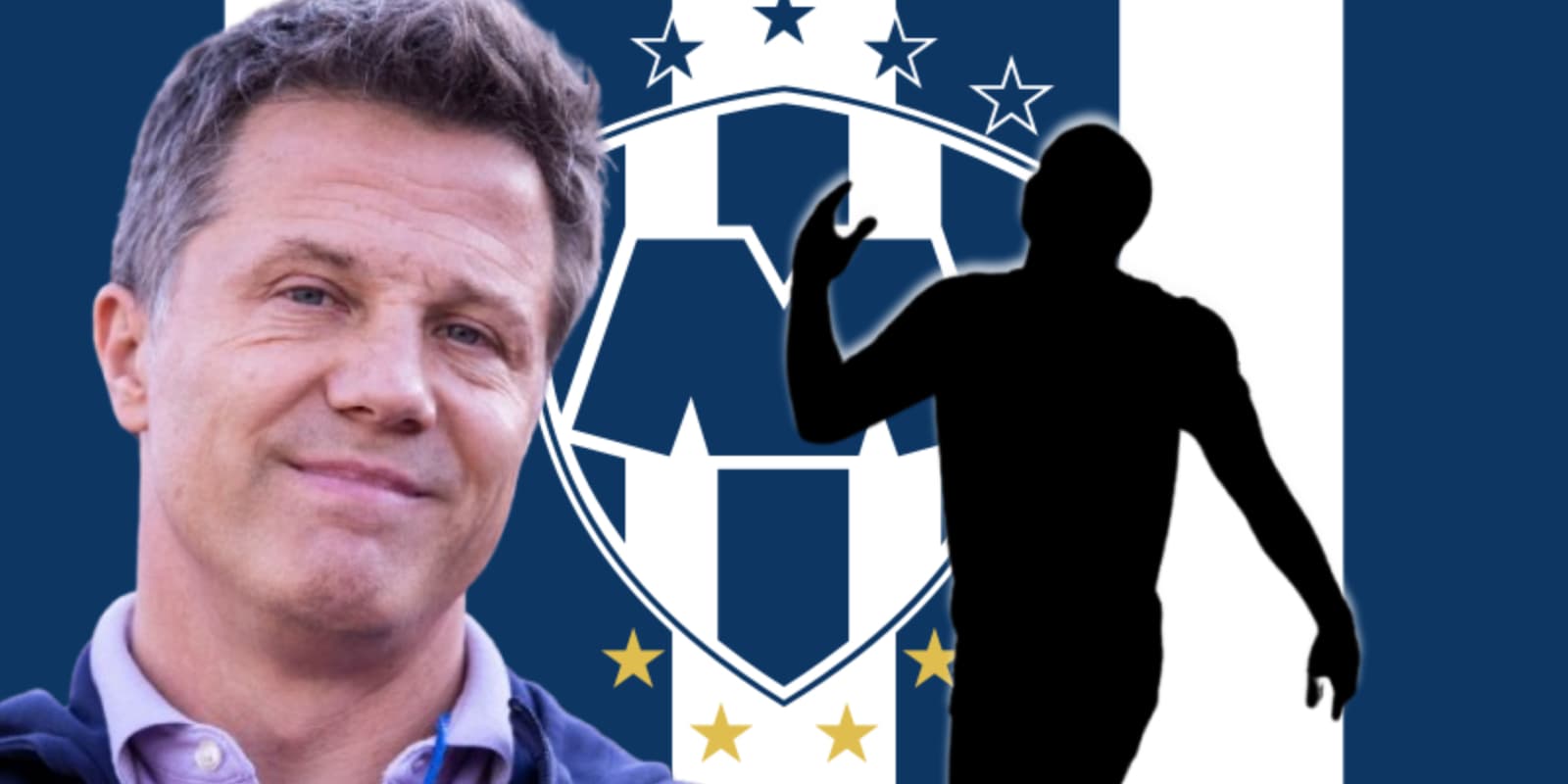 José Antonio Noriega junto a futbolista incógnito / FOTO MEDIOTIEMPO