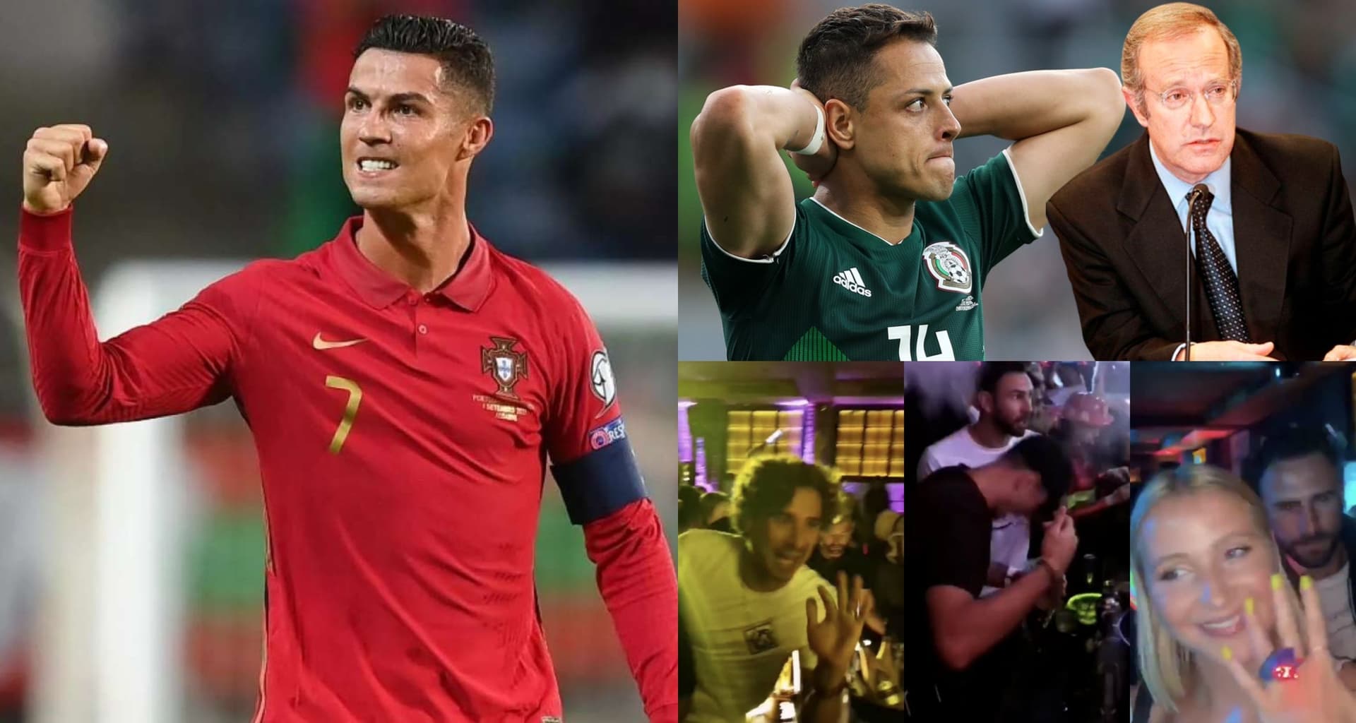 José Ramón Fernández destapó el problema de Chicharito y por qué lo vetaron. Esto fue lo que dijo CR7 sobre CH 14.
