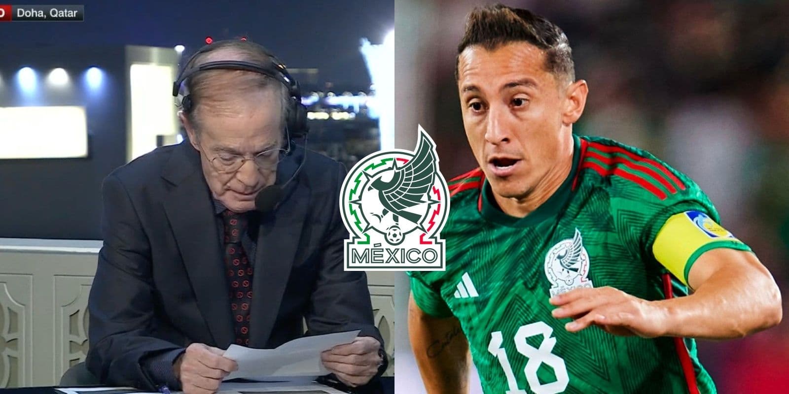 José Ramón Fernández destroza a Andrés Guardado, revela cómo se vendió el Tri en pleno Mundial