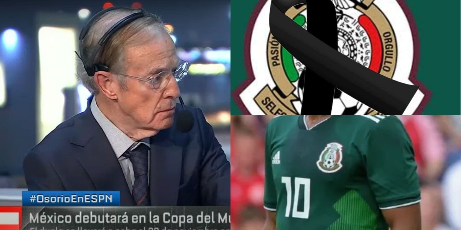 José Ramón Fernández se mostró bastante conmovido por la pérdida de uno de los jugadores más importantes en la historia de la selección nacional mexicana.