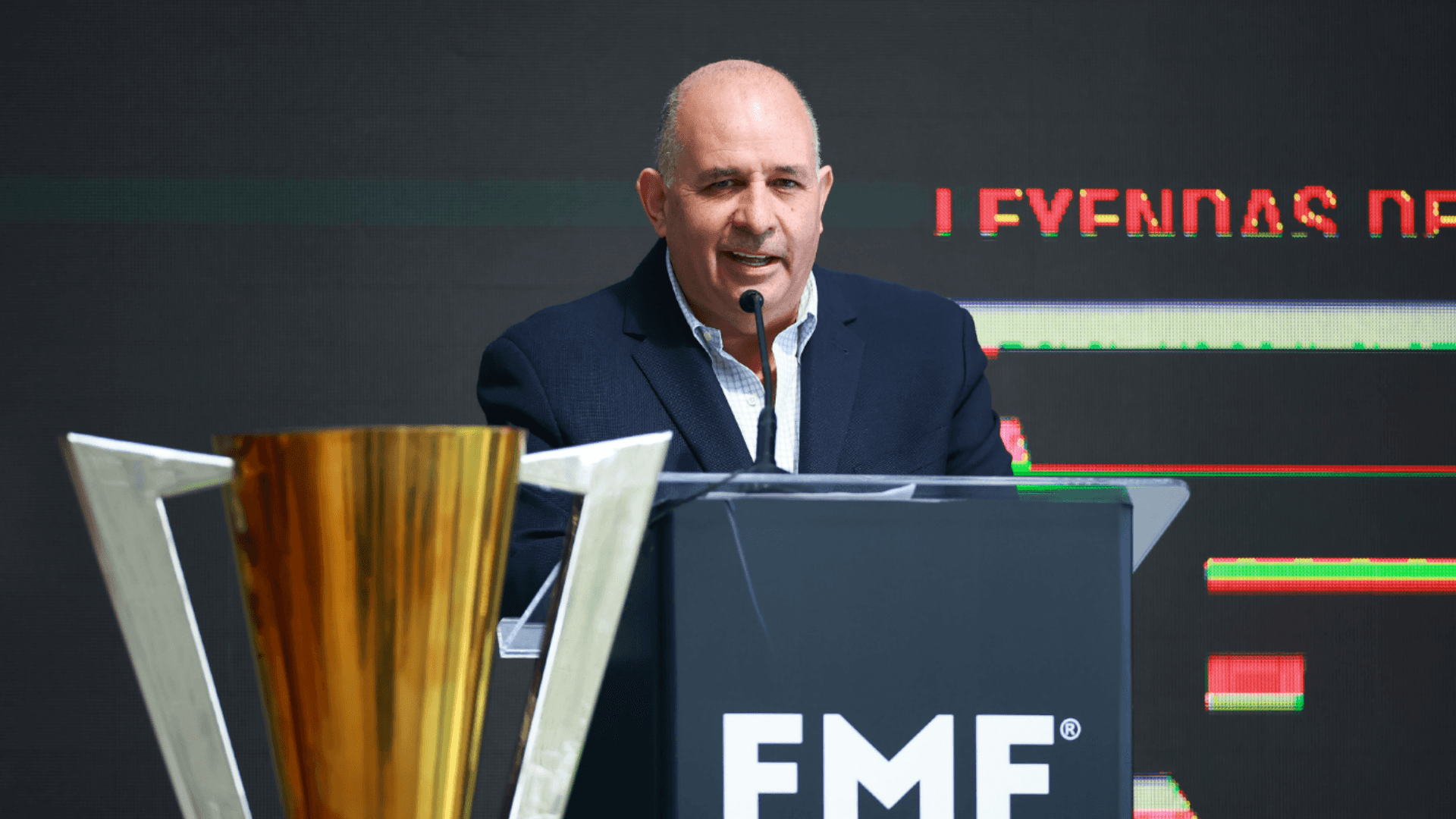 Juan Carlos Rodríguez Bas como comisionado presidente de la FMF. | Foto: X oficial de la FMF