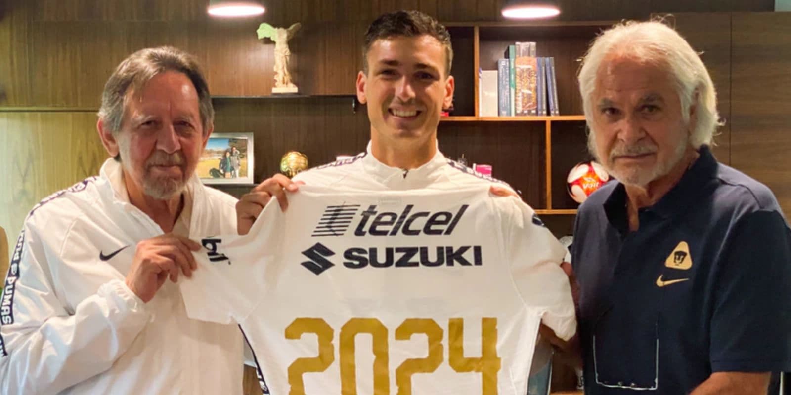 Juan Ignacio Dinenno renovó hasta el 2024 con Pumas ¿cuál fue la razón para que lo hiciera?