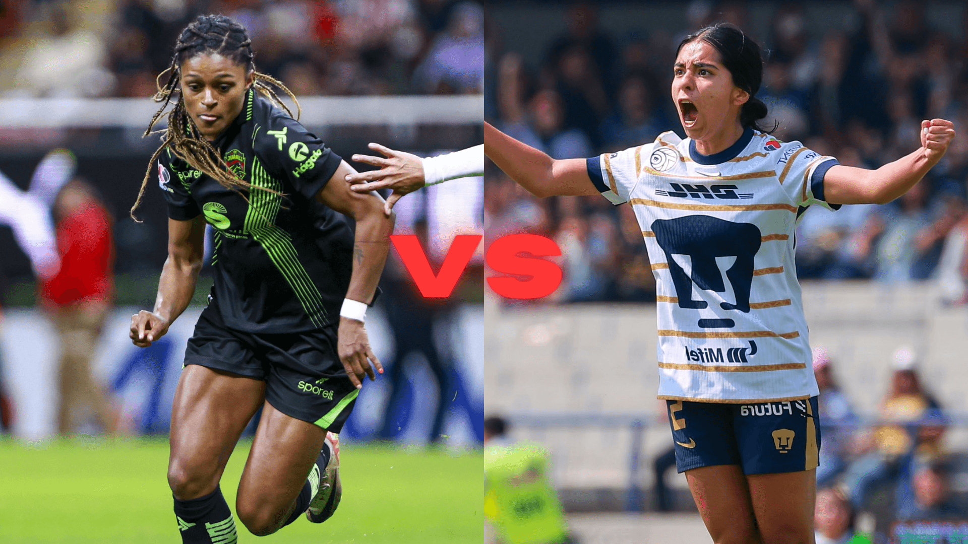 Juárez (f) vs Pumas UNAM (f) | Fotos: @FemenilFcJuarez y @PumasMXFemenil