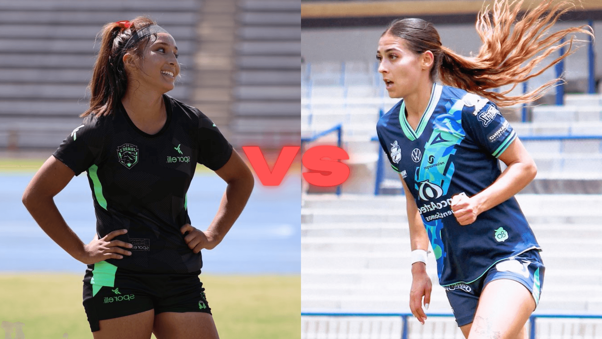 Juárez femenil vs Puebla femenil | Fotos: @FemenilFcJuarez y @ClubPueblaFem
