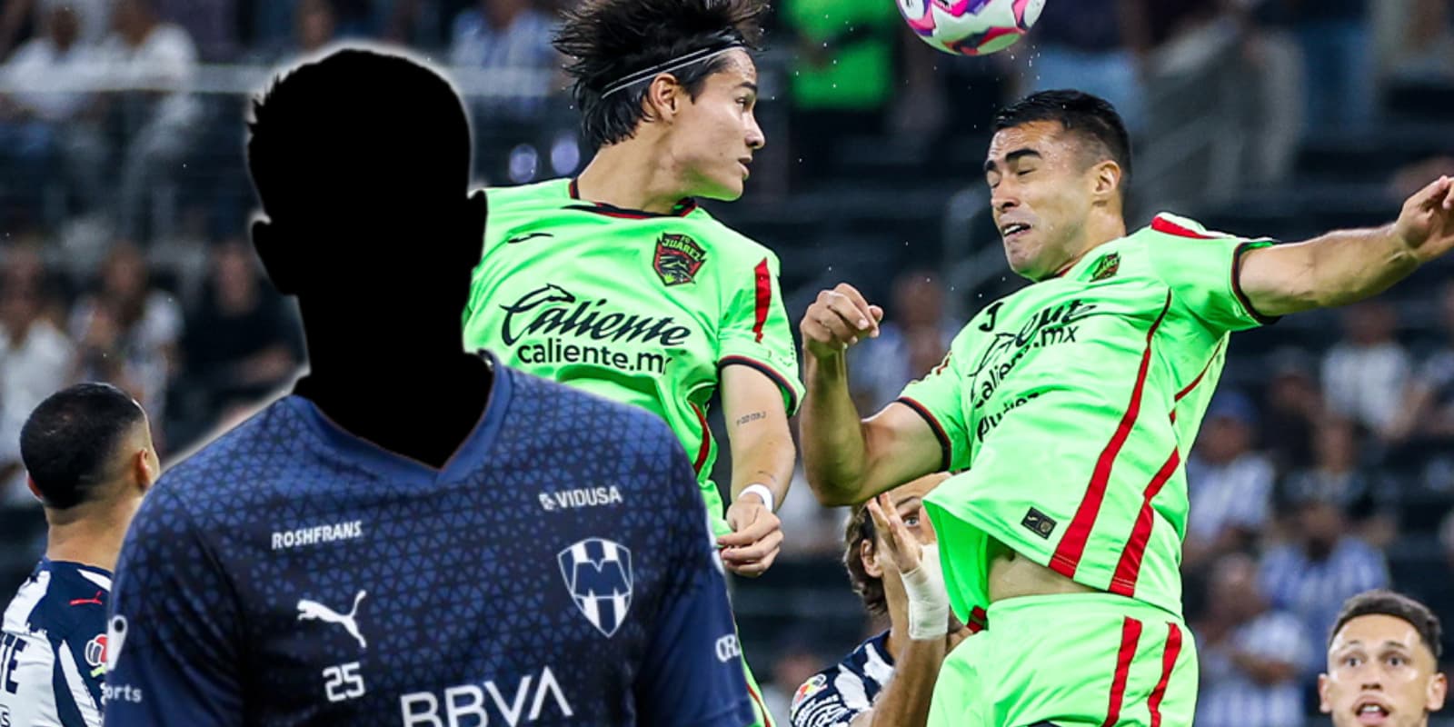 Jugador incógnito de Rayados junto al Rayados vs FC Juárez / FOTO MEDIOTIEMPO