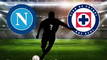 Jugador oculto, los logos de Cruz Azul y Napoli
