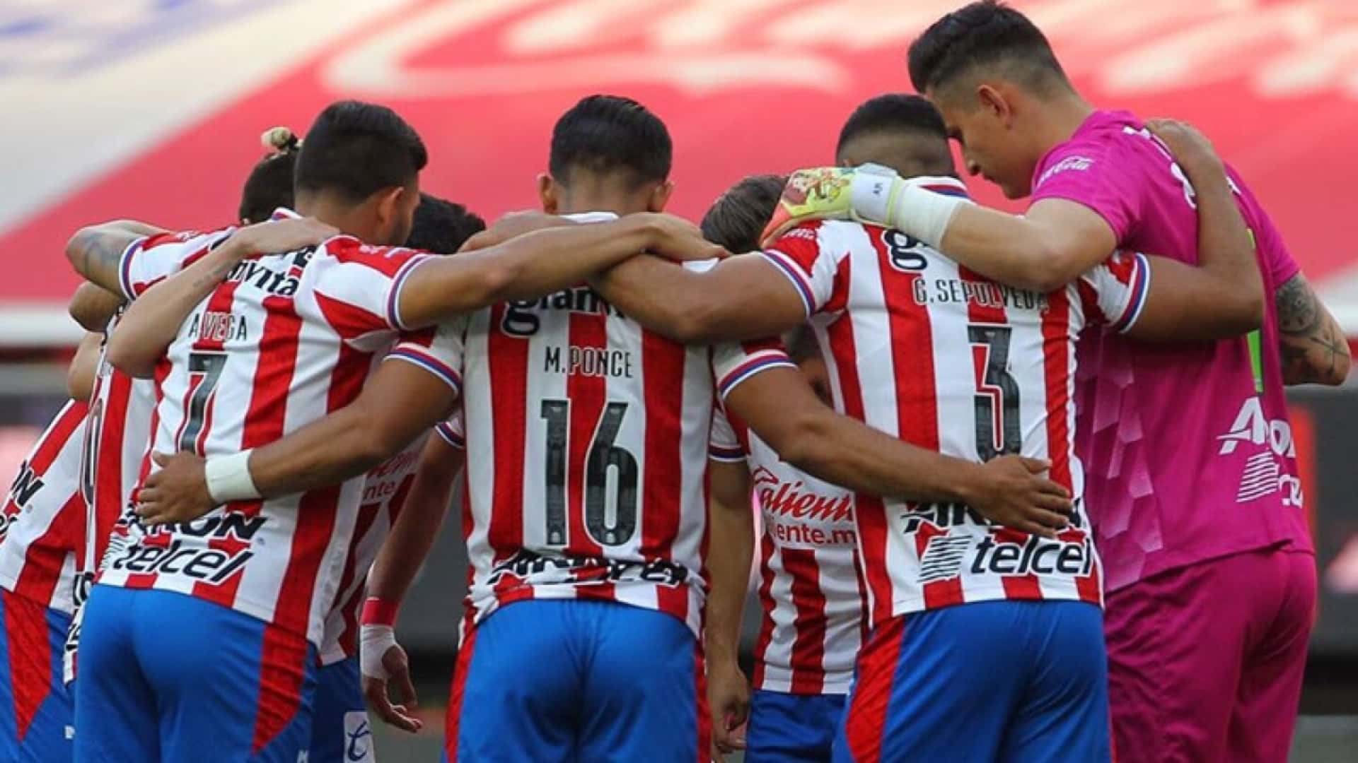 Jugadores de Chivas (Foto: TV Notas)