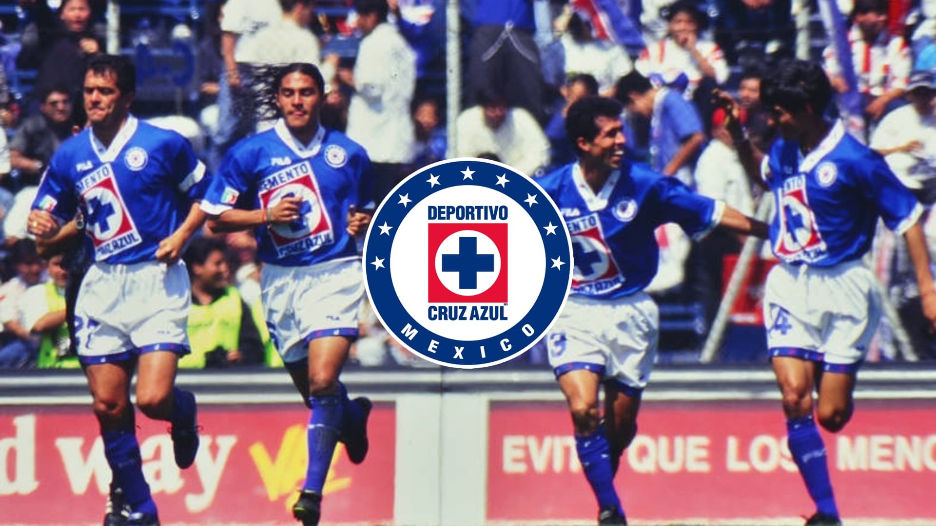 Jugadores de Cruz Azul 1997 / Foto: Jaime Lopez/Jam Media