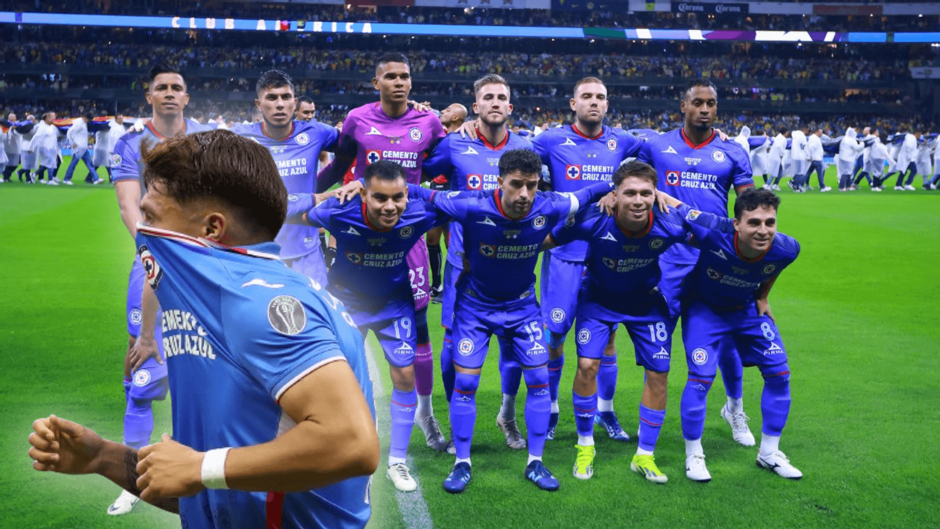 Jugadores de Cruz Azul durante el Clausura 2024 (Fuente: Diario Marca)