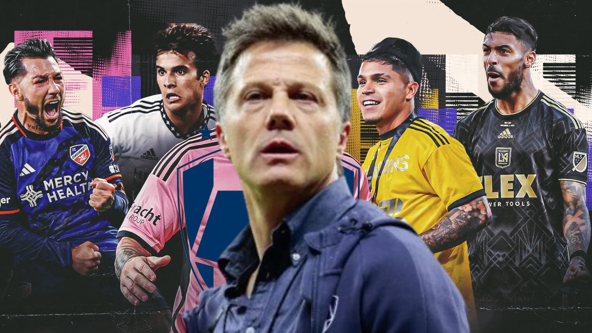 Jugadores de MLS con José Antonio Noriega en Rayados/ Foto: Goal.com