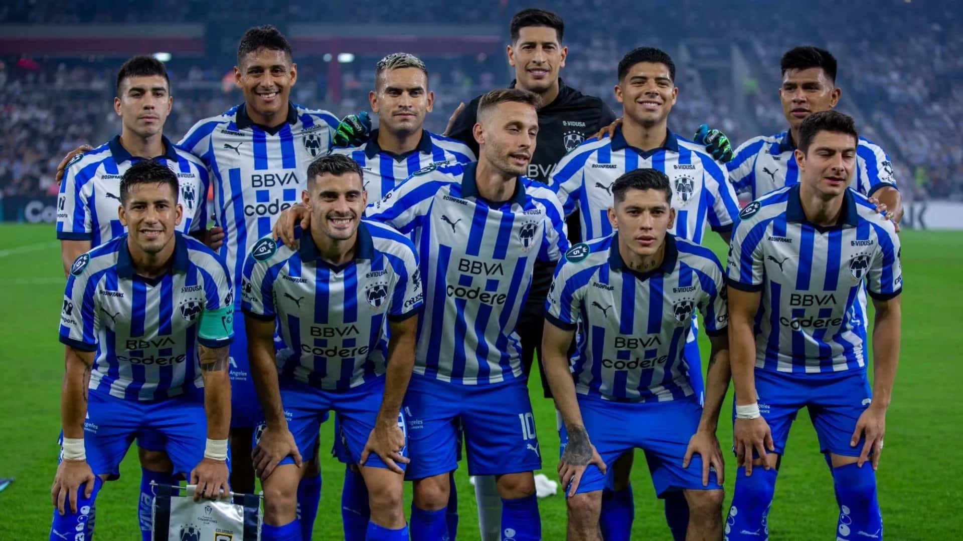 Jugadores de Rayados de Monterrey (Foto: N+).