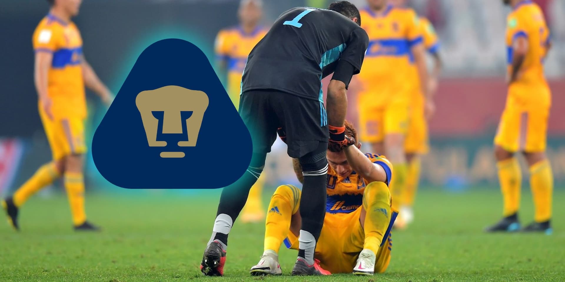 Jugadores de Tigres durante la derrota del equipo (Fuente: RPP)