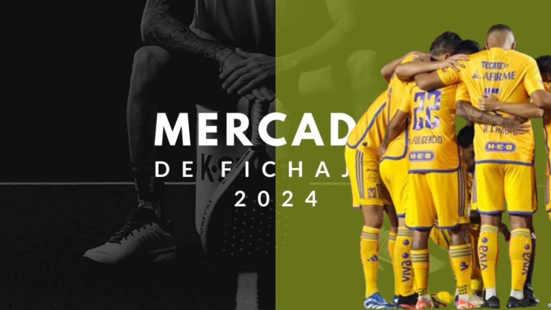 Jugadores de Tigres en mercado de fichajes Foto: Padel Addict