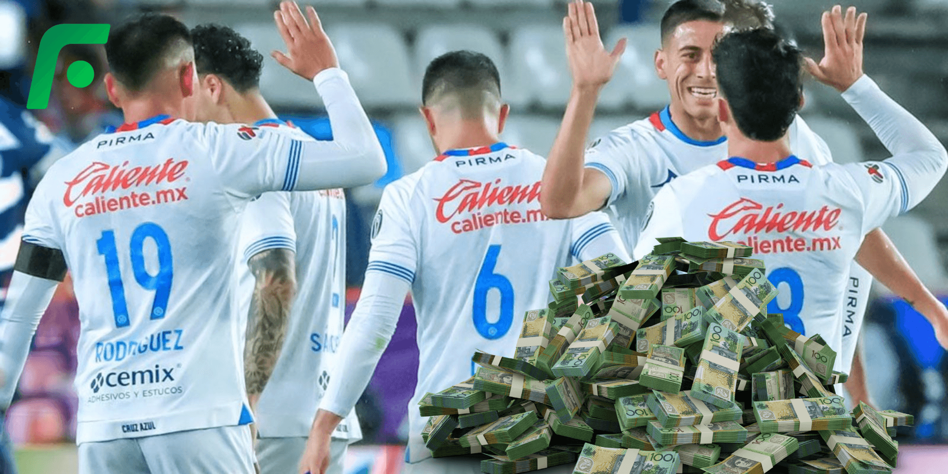 Jugadores del Cruz Azul (Fuente: MEXSPORT)