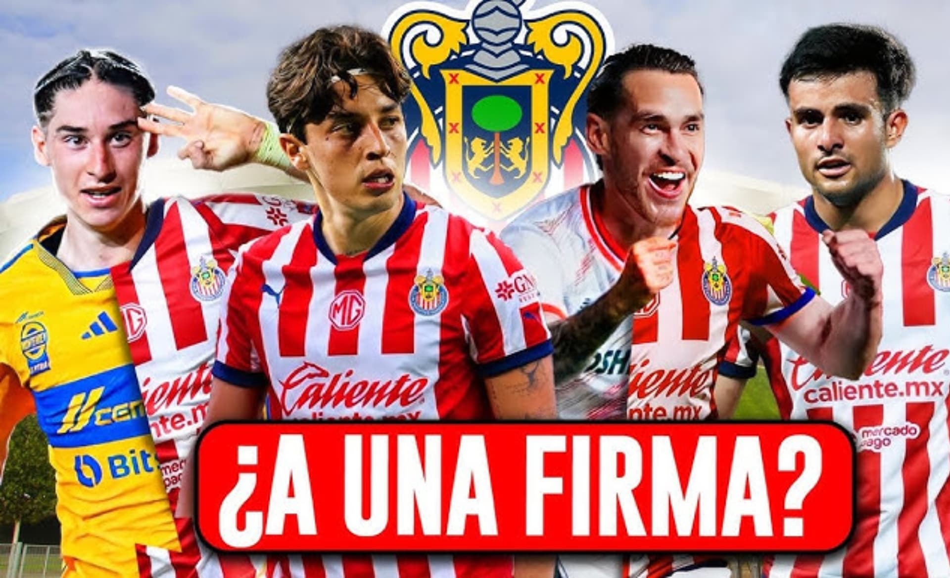 Jugadores que sonaron como refuerzos para las Chivas (Fuente: Fútbol Tuber)